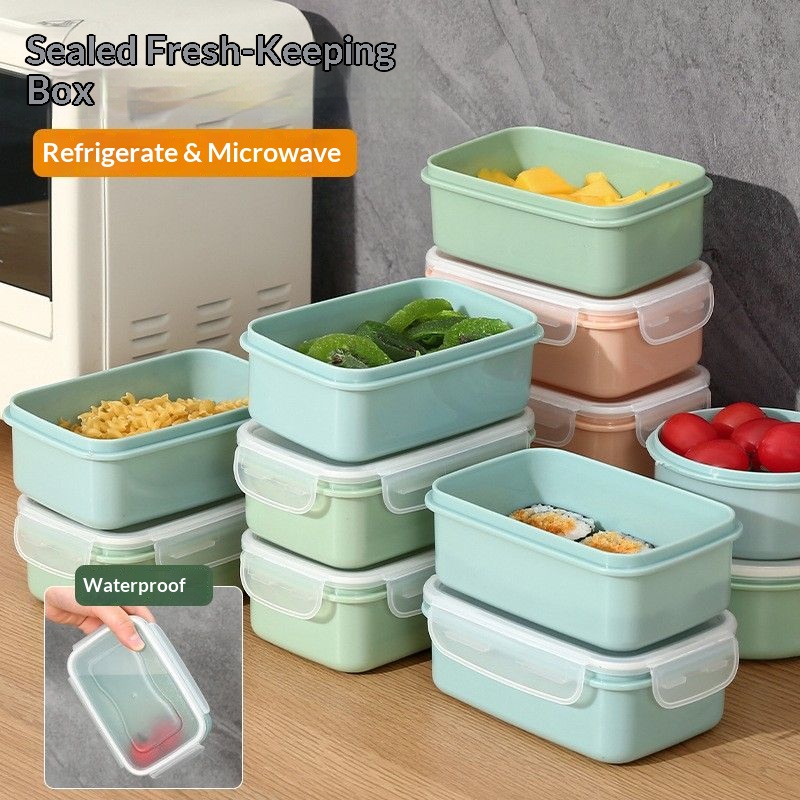 Food Storage With Dividers - حاويات تخزين طعام محكمة الإغلاق خالية