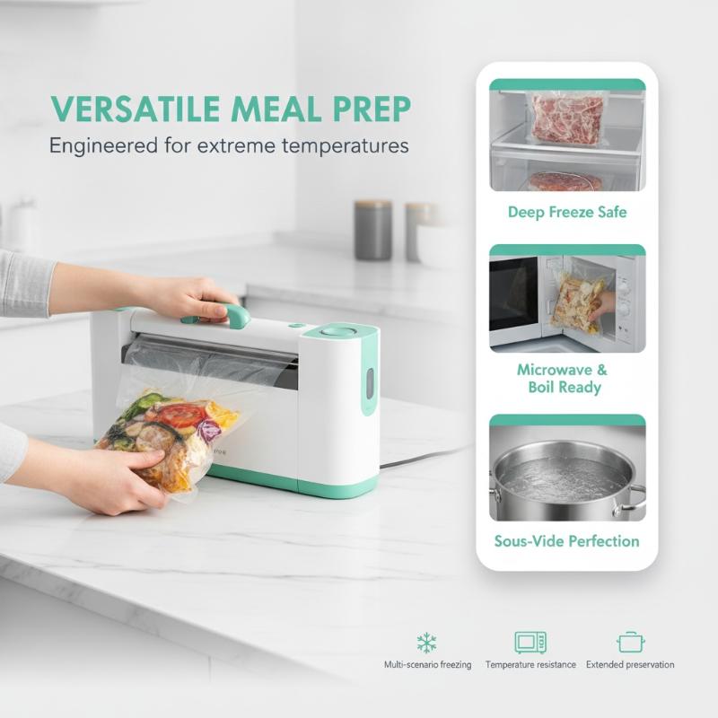 Food Storage Bag - 100 قطعة من أكياس تغليف الطعام