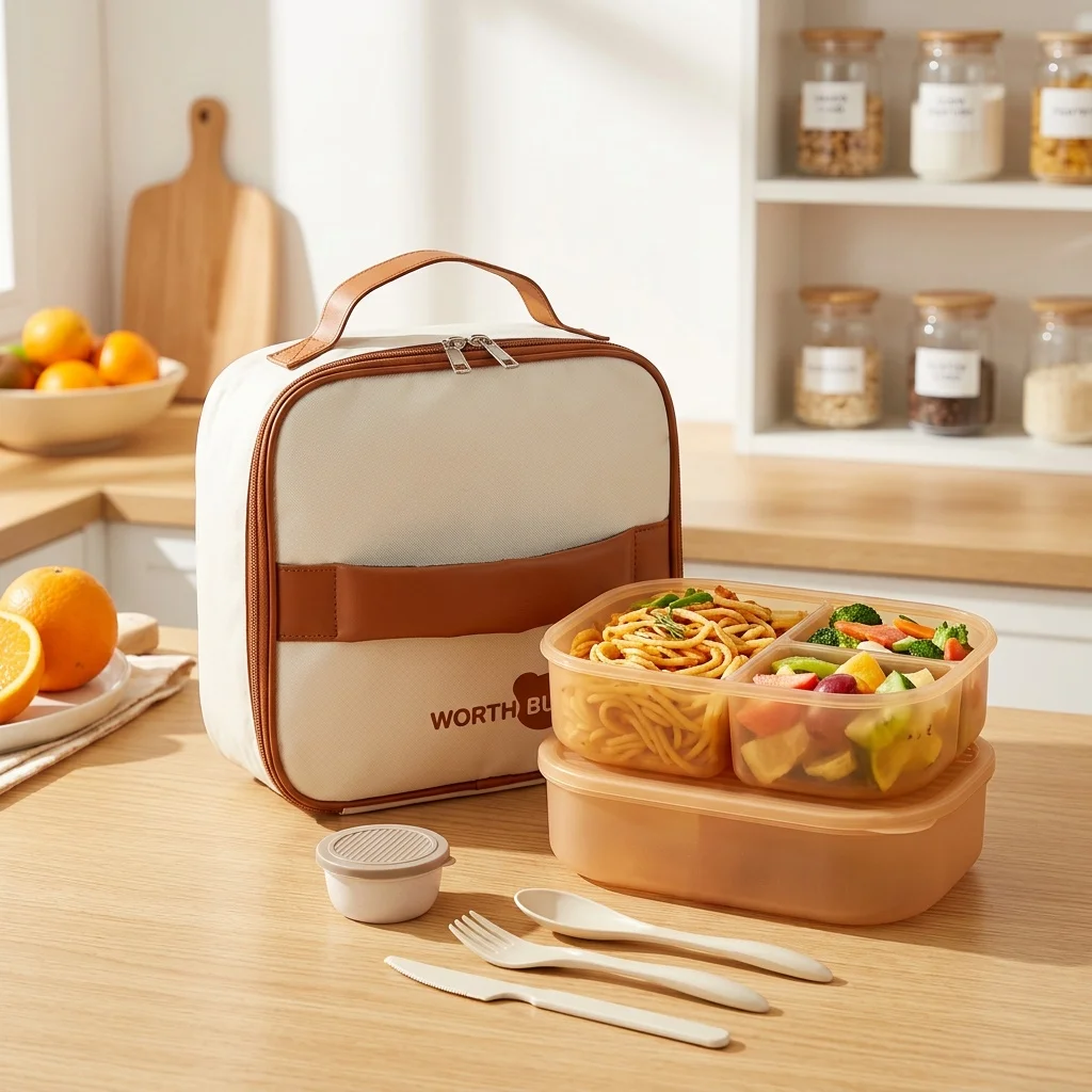 علبة طعام بلاستيكية قابلة للفص - مراجعة Food Storage With Dividers وسعره