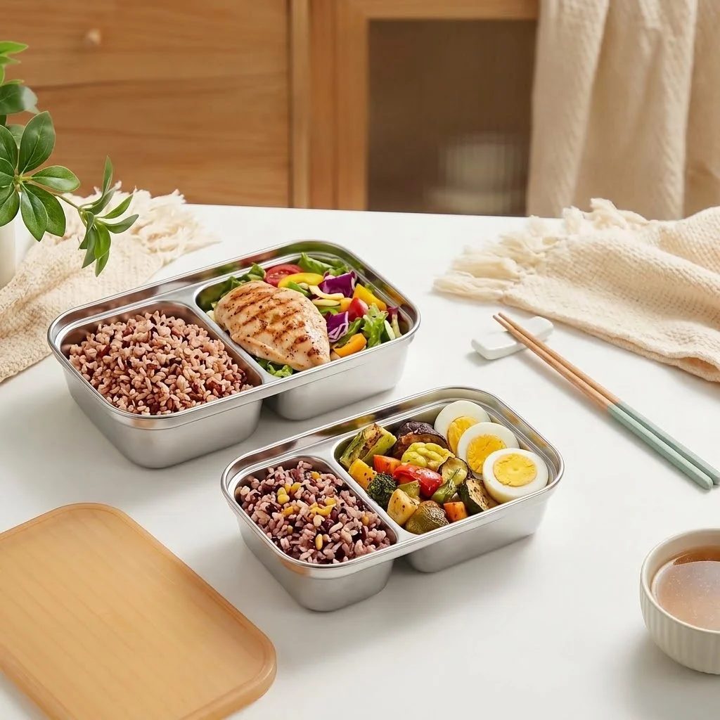 علبة طعام من الفولاذ المقاوم ل - مراجعة Food Storage Oven Safe وسعره